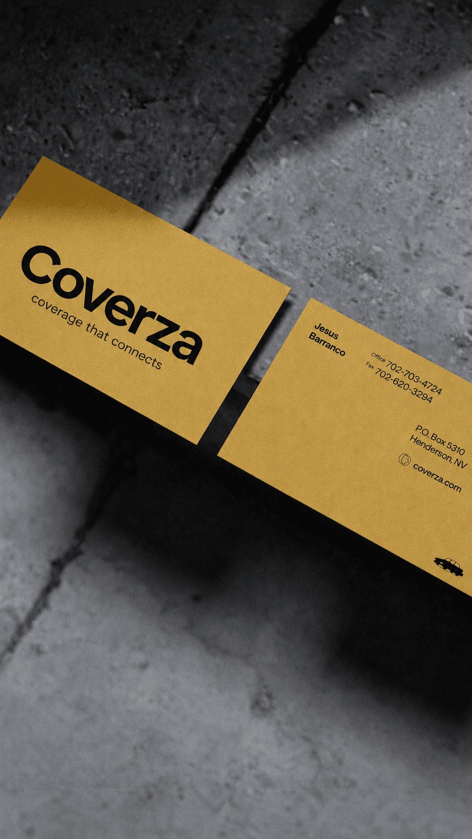 Driving in the city with Coverza